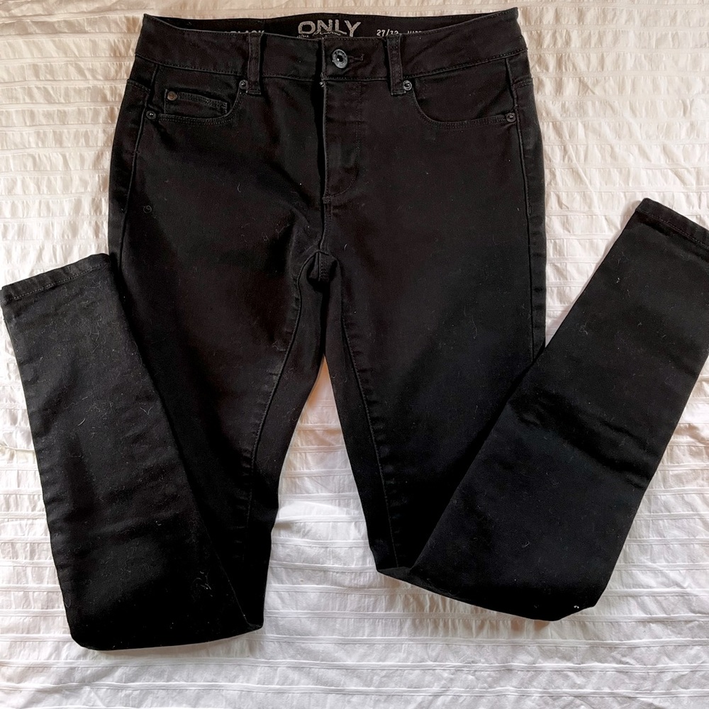 Only Black Denim black jeans